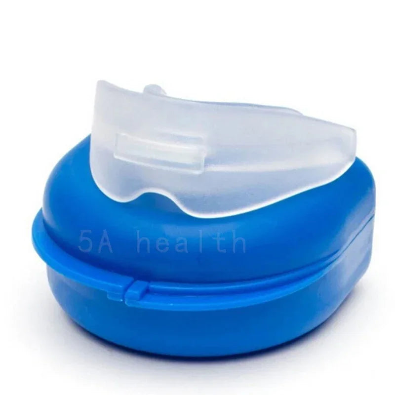 Silicone Stop Snoring Anti Snore Mouthpiece Apnea Guard Bruxism Tray Sleeping Aid Mouthguard Health Care Tool