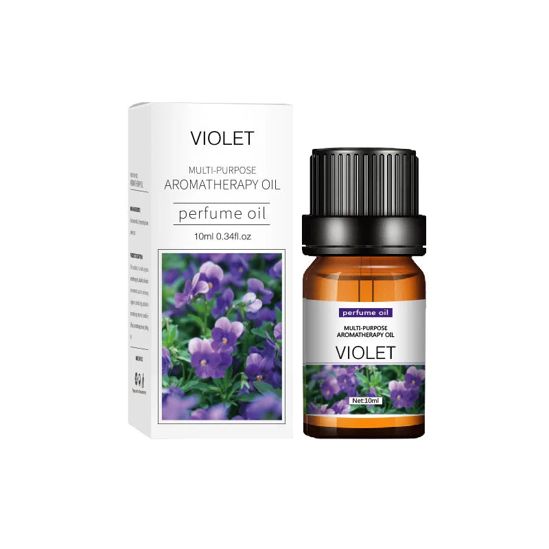 Soluble Essential Oil Incense 10ml Lavender Tea Tree Lemon Rose Ocean Scent for Humidifiers Refreshing Relaxing Stress Relief