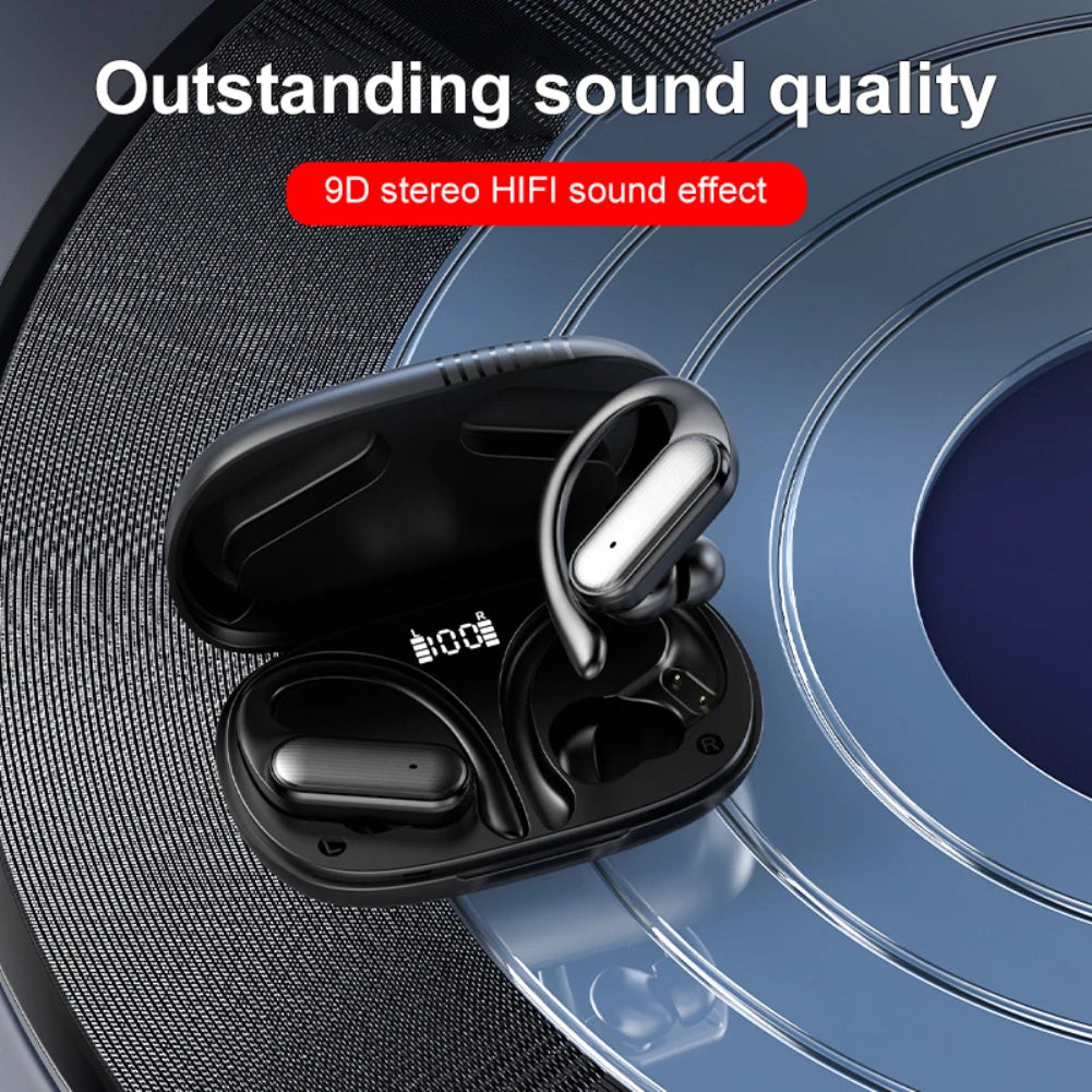 A520 Bluetooth 5.3 Earphone True Wireless Sports HiFi Stereo Headphones TWS With Mic Noise Reduction Earbuds Waterproof Headset