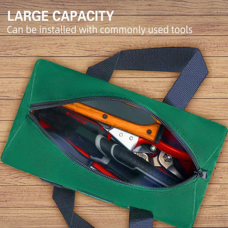 AIRAJ Electrician Tool Bag Multifunctional Strong and Durable Oxford Thickened Woodworking Storage Portable Handheld Bag